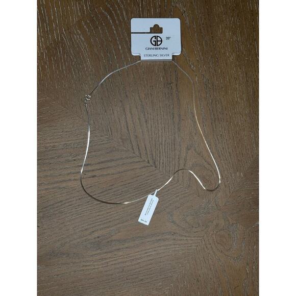 Giani Bernini Jewelry - Giani Bernini Sterling Silver Snake Chain Necklace 20”